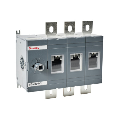 SDV800-3 | Выключатель-разъединитель, 800 А, 3Р, видимый разрыв, без ручки, Sinvel