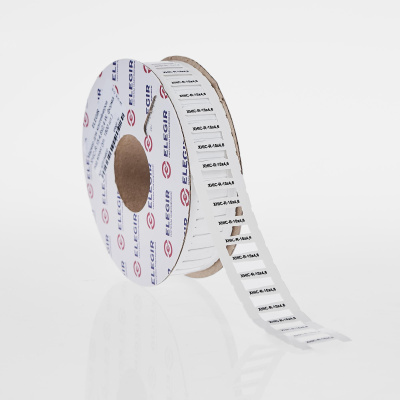 423154602 | Маркер для контейнеров XHIC-R-15-4,6х0,4-W, форма под конус (уп. 1800 шт.), Elegir 