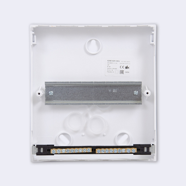 EZ9E108P2SRU | City9 Box корпус навесной с белой дв. 1ряд/8мод, Systeme Electric