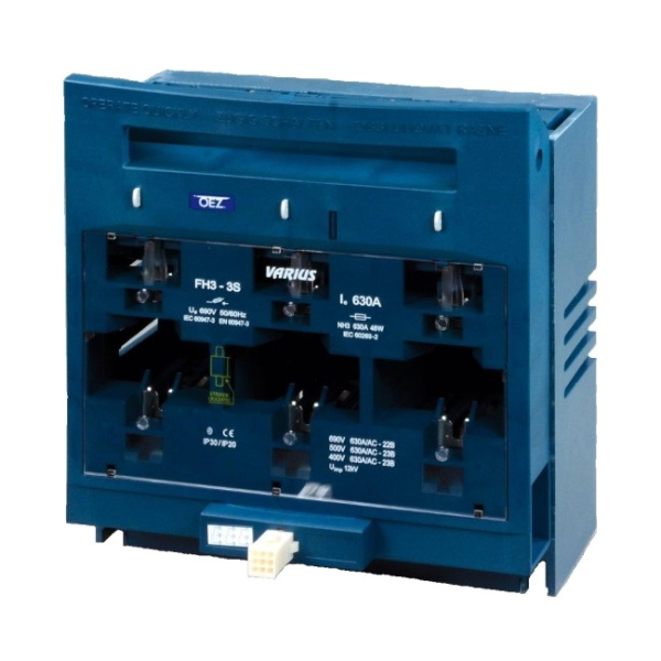 OEZ:14377 | Горизонтальный рубильник FH3-3SB/F, 630A, OEZ 