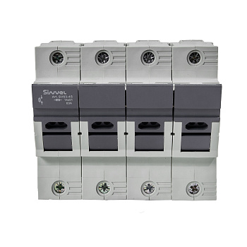SV63-4S | Модульный ПВР, 63 А, 4Р, для 14х51мм, LED, 690 B AC/ 250 B DC, Sinvel 