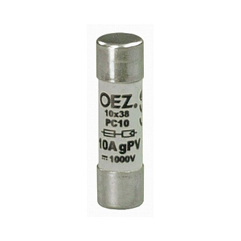 OEZ:41241 | Плавкая вставка, серия PC10, 16 А, кривая gPV, размер 10х38 мм, OEZ 