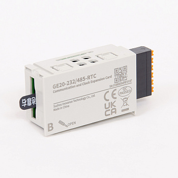GE20-232/485-RTC | Карта расширения ПЛК Easy, порт RS485, 232, часы реального времени, Inovance
