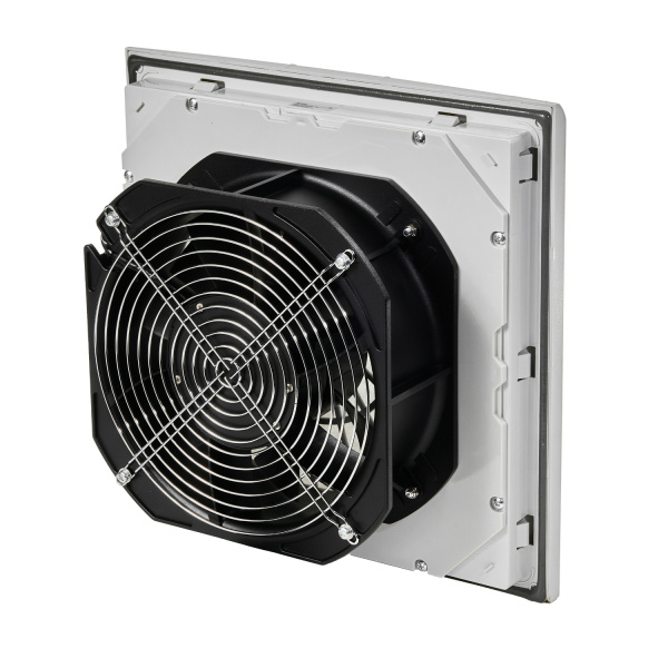 Вентилятор с фильтром 650/800 м3/ч, 220-240В AC, Flip 323х323мм, вырез 292x292мм, RAL7035