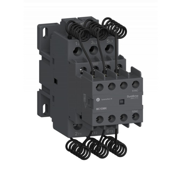 MC1DMKM7 | КОНТАКТОР MC1D ДЛЯ КОНДЕНСАТОРНЫХ БАТАРЕЙ 25 КВАР 1НО/2НЗ 220V 50/60ГЦ, Systeme Electric
