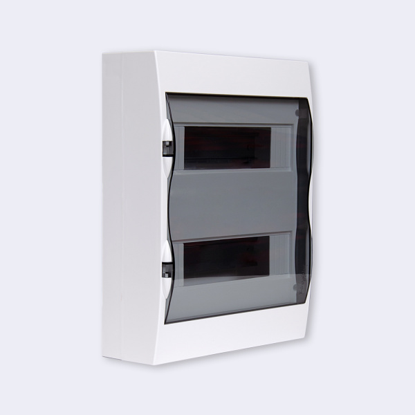 EZ9E212S2SRU | City9 Box корпус навесной с проз. дв. 2ряд/24мод, Systeme Electric