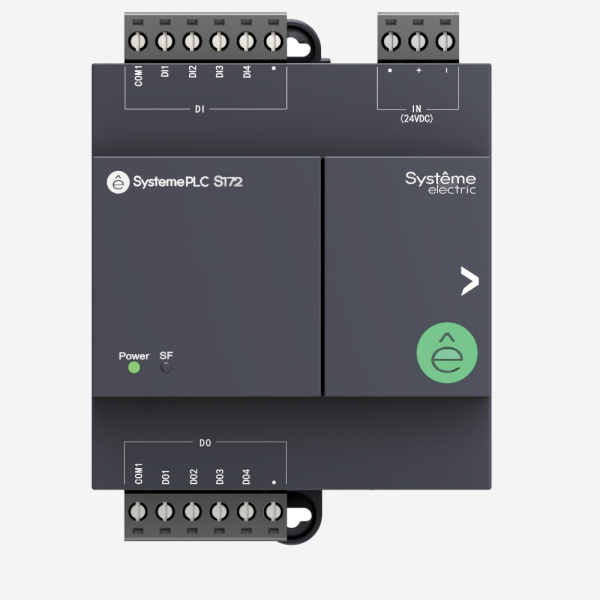 SM172EDM0800 | Дискретный модуль ввода/вывода; 24 VDC; 8 IO: 4 DI, 4 DO (реле), Systeme Electric