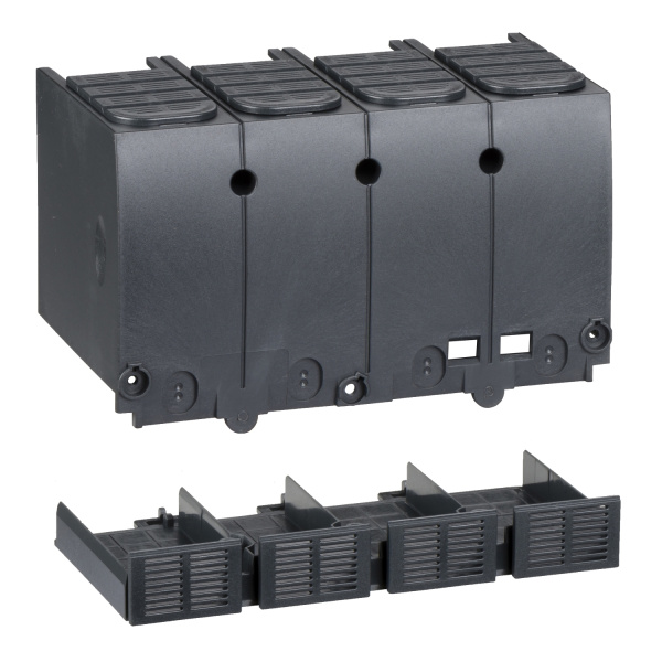 LV438326 | 4П КЛЕМ.ЗАГЛУШ. ДЛЯ ПОСЛ.СОЕД.NSX100-250, Schneider Electric