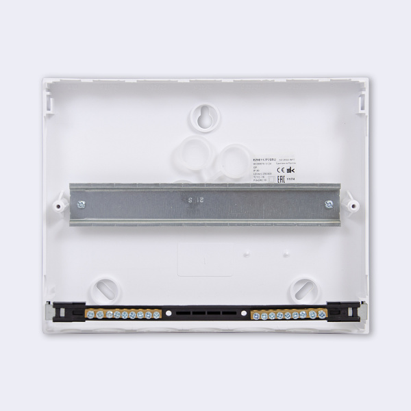 EZ9E112P2SRU | City9 Box корпус навесной с белой дв. 1ряд/12мод, Systeme Electric