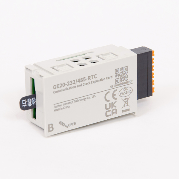 GE20-232/485-RTC | Карта расширения ПЛК Easy, порт RS485, 232, часы реального времени, Inovance