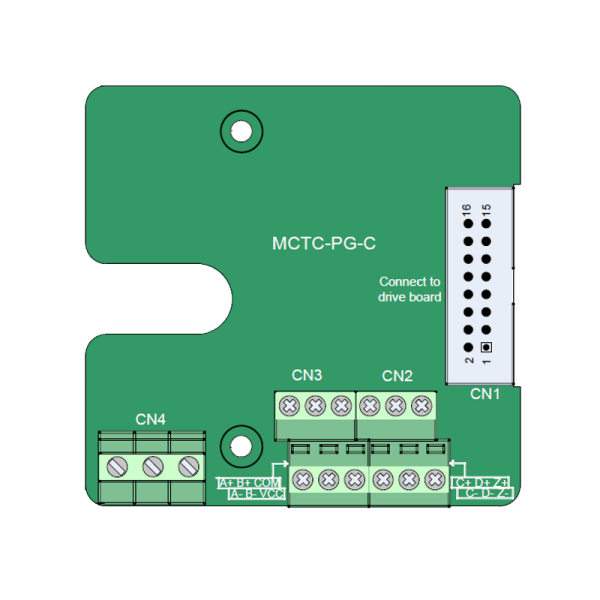 MCTC-PG-C | Карта для подключения Sin/Cos энкодера, Inovance