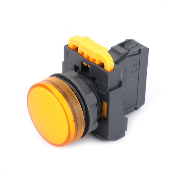 SB5AVM5 | Сигнальная лампа жёлтая, 230-240В АС, Systeme Electric