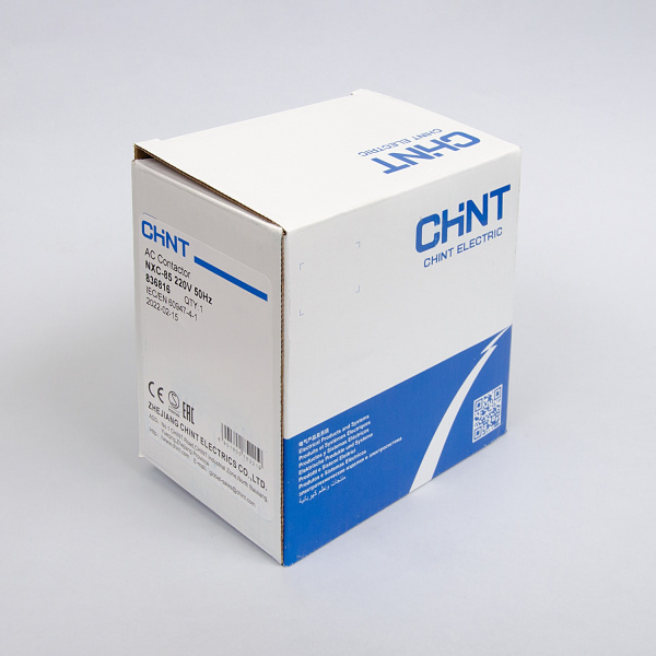 836816 | Контактор NXC-85 3P 85A AC220B (50Гц) 1НО+1НЗ, Chint