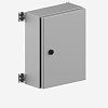 10.030.040.21 | Шкаф настенный АС без МП, стальная дверь Ш:300 В:400 Г:210 мм, МКТ
