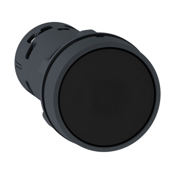 XB7NA25 | Кнопка с возвратом, черная, 1НО+1НЗ, Schneider Electric