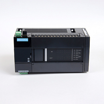 H3U-1616MT-XP | ПЛК H3U 16 входов 16 выходов транзисторных NPN, 1 x RS485, 1 x RS422,1 x CAN port,1 x Ethernet port, Inovance