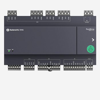 SM172EMIO2800 | Смешанный модуль ввода/вывода; 24 VDC; 28 IO: 8 DI, 8 DO (реле), 8 AI, 4 AO, Systeme Electric