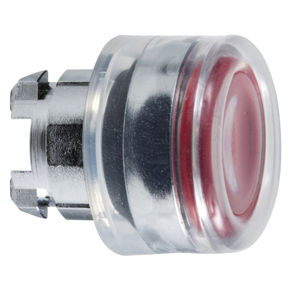 ZB4BW543 | Головка кнопки с подсветкой, красная, защищенная, Schneider Electric