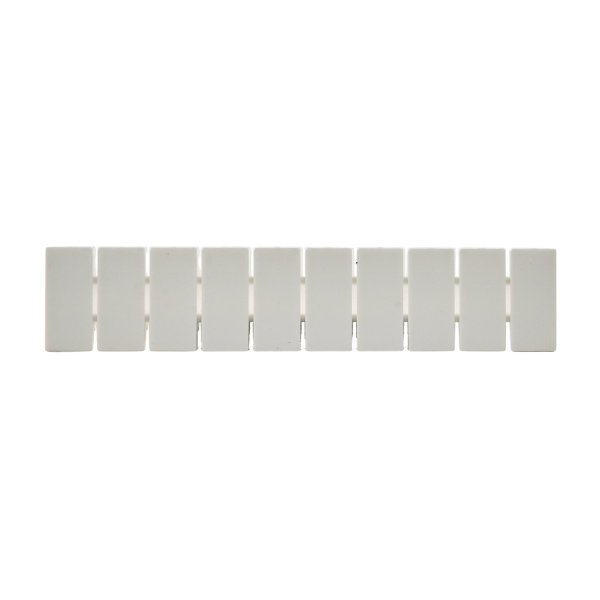 ZB5(blank)  | Маркировка верхняя горизонтальная для клемм 2.5 кв.мм, пустая (1 лист = 10 шт.), Clims 
