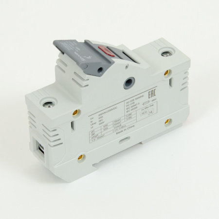 SV63-1S | Модульный ПВР, 63 А, 1Р, для 14х51мм, LED, 690 B AC/ 250 B DC, Sinvel 
