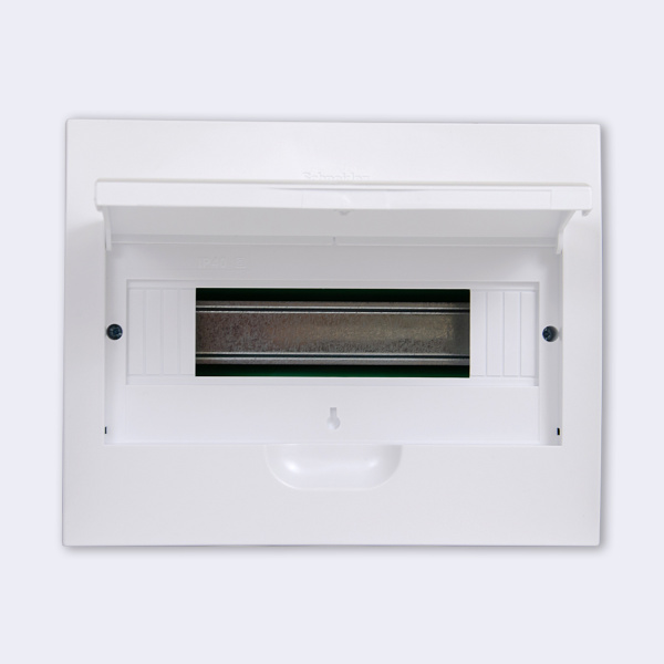 EZ9E112P2FRU | City9 Box корпус встраиваемый с белой дв. 1ряд/12мод, Systeme Electric