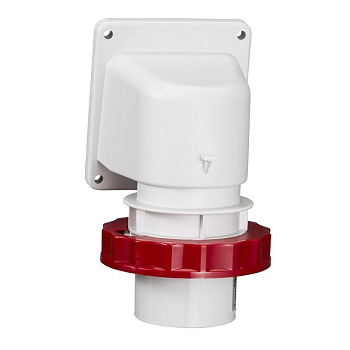 83870 | Вилка скрытой установки, винтовое соеденение, 32А, 3P+E, IP67, 380В, Schneider Electric