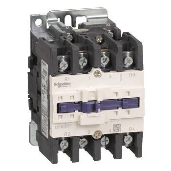LC1D40008E7 | Контактор, серия Tesys D, 4P(2 НО+ 2НЗ), 60 А, AC1, 1 НО +1 НЗ, 48В AC, Под винт, Schneider Electric
