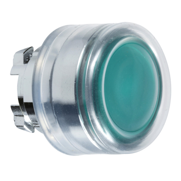 ZB4BW533 | Головка кнопки с подсветкой, зелёная, защищенная, Schneider Electric