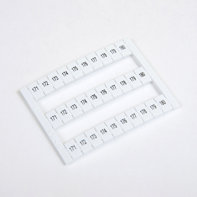 1060394 | Горизонт. марк-ка (171-180), для MRK 2,5. MRK 4S. OPK 2,5. OPK 4S. 1 лист - 30 шт., Onka 