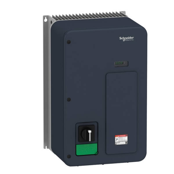 ATV320U75N4WS | Преобразователь частоты, серия ATV320, 7,5 кВт, 17 А, перегрузка 150 %, 380 В, 3ф, IP65, Schneider Electric