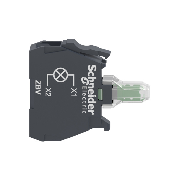 ZBVB3 | Светодиодный блок, 24В, зеленый, Schneider Electric