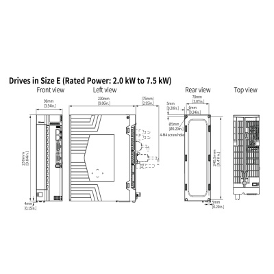 Сервопреобразователь SV670N, 380В, 26А, EtherCat, STO