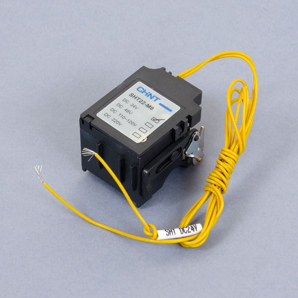 269606 | Независимый расцепитель SHT22-M8 DC 24В для NM8N-250/400/630, Chint