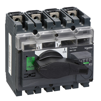 31161 | Выключатель нагрузки INV100 100 A 30кА 4P, Schneider Electric