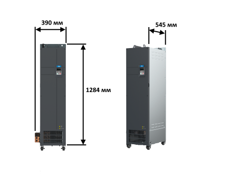 MD290T280G | Преобразователь частоты, серия MD290, 280 кВт, 520 А, перегрузка 150%, 380B, Inovance