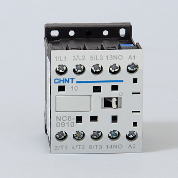 247571 | Контактор NC6-0910 9А 230В 1НО 50Гц, Chint