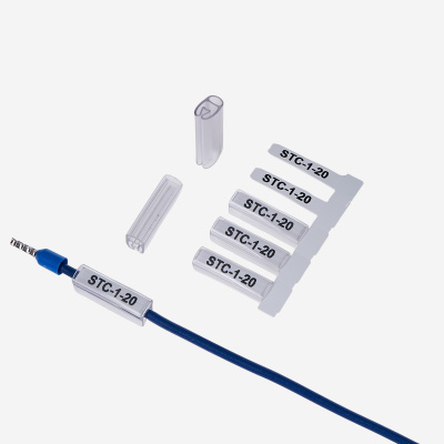 765120 | Держатель маркера STC-1-20, L=20мм, Ø=0,5-2,5 мм² (уп. 1000 шт.), Elegir 