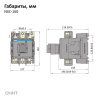 836515 | Контактор NXC-160 3P 160A AC220B (50Гц) 2НО+2НЗ, Chint