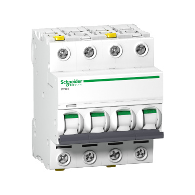 A9F93470 | Автоматический выключатель Acti9 iC60L 4п 0,5А, кривая B, 15кА, Schneider Electric