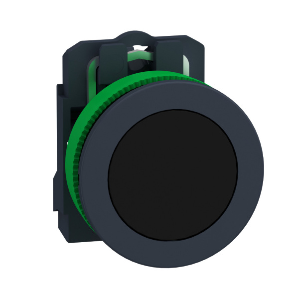 XB5FA21 | Кнопка без подсветки, с возвратом, 1НО, чёрная, Schneider Electric