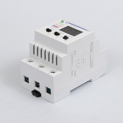 РН-163 | Реле напряжения 63А 220В с вольтметром, Новатек