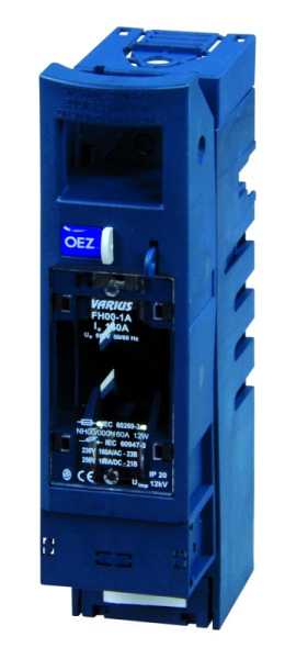 OEZ:18621 | Горизонтальный рубильник FH00-1A/T, 160A, OEZ 