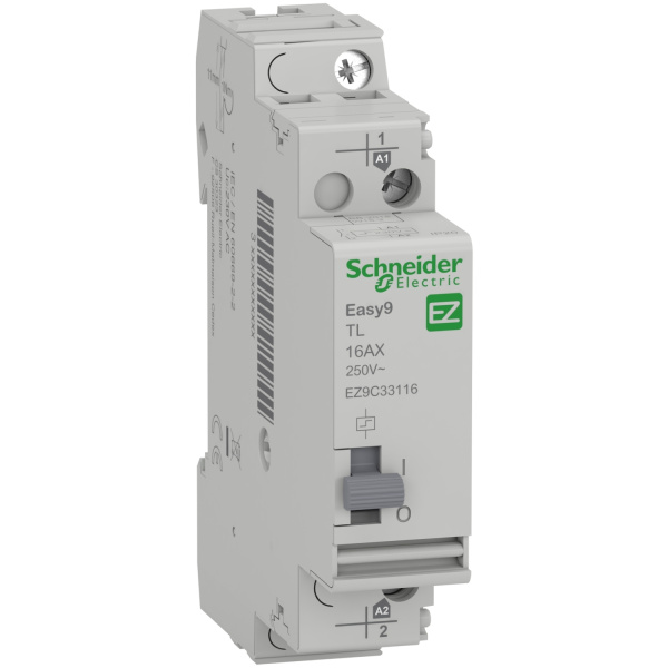 EZ9C33116 | Импульсное реле, серия Easy9, 1НО, 16A, управление 230В АС, Schneider Electric