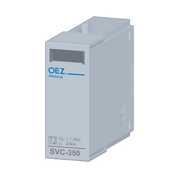 OEZ:38369 | Сменный модуль тип 2, запасная часть, Imax 40 kA, Uc AC 350 V, только сменный модуль, варистор, для , OEZ