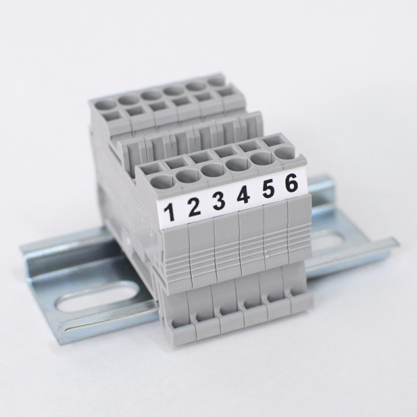 5031252  | Маркировка клемм SMK-PC-2,5мм², 5,2мм, 2 ряда (рулон 5700шт), Elegir 