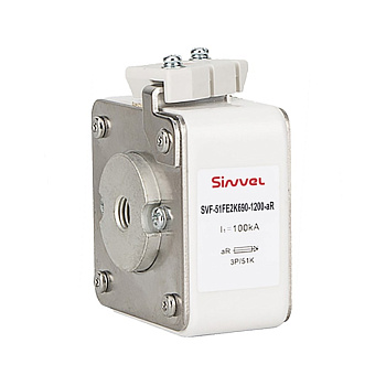SVF-51FE1K690-700-aR | Предохранитель, 700 А, 690 В AС, aR, резьб соед, габ 1, высота 51 мм, Sinvel 