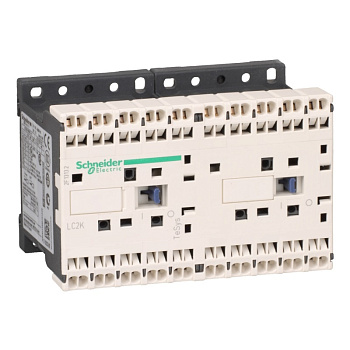 LC2K09013P7 | Контактор реверсивный, серия Tesys K, 3P, 9 А, AC3, 1 НЗ, 230В AC , Пружинный, Schneider Electric