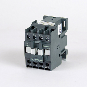LC1E0601M5 | Контактор, серия EasyPact TVS, 3P, 6А, 1НЗ, управление 220В AC, Schneider Electric