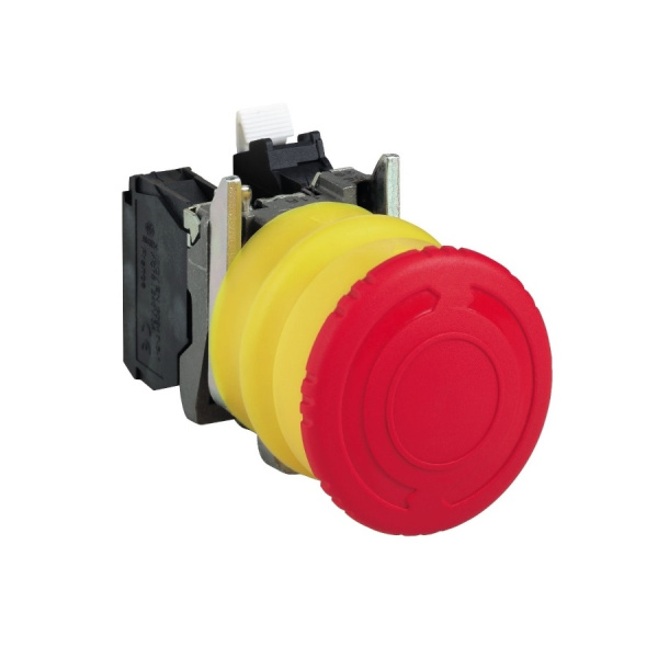 XB4BT845 | Аварийная кнопка тяни-толкай, красная, 1НО+1НЗ, Schneider Electric