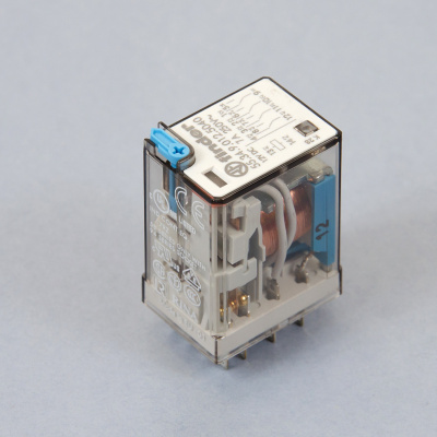553490125040 | Универсальное реле, серия 55, 12В DC, 7 А, 4CO, Finder
